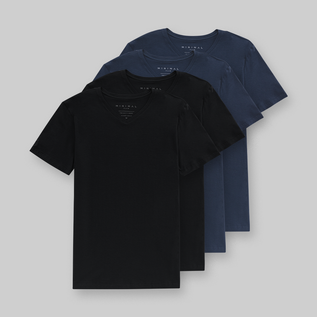 Camiseta Minimal - Compre 3 e leve 4 + Carteira