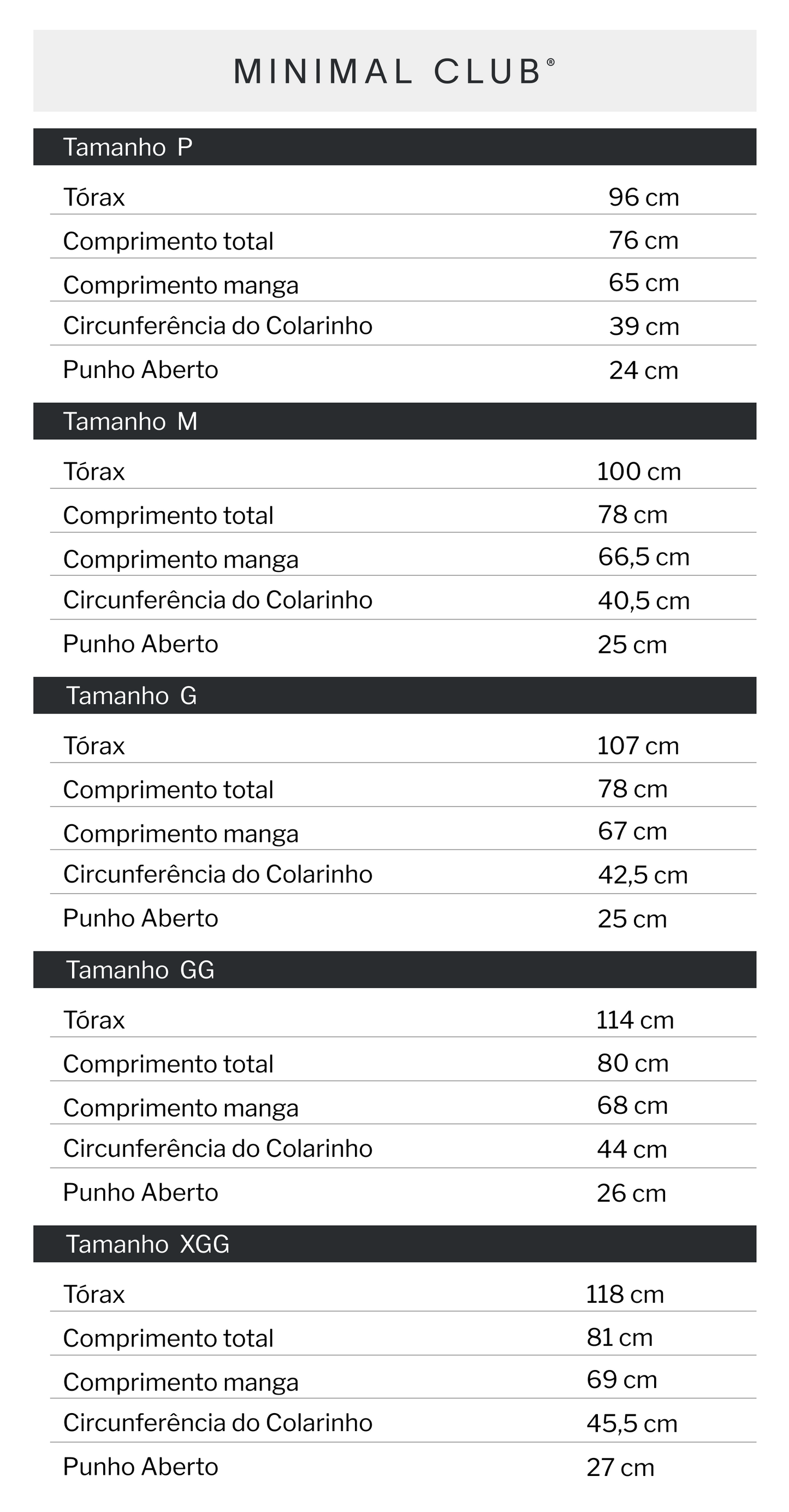 Kit 4 Camisetas Minimal