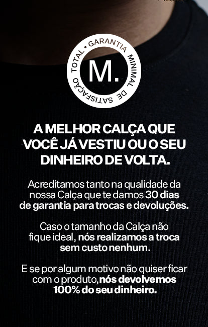 Calça Jeans Minimal