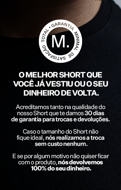 Kit 2x Short Academia Minimal