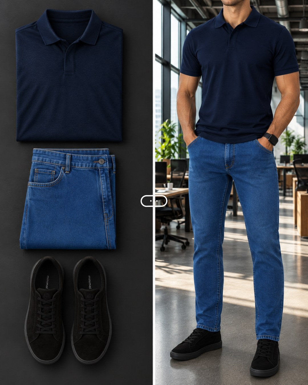 Trabalho — Jeans e Polo
